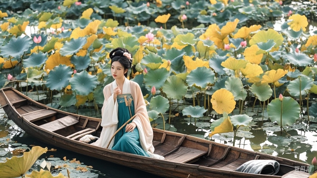 仕女荷塘秋景 (1).jpeg